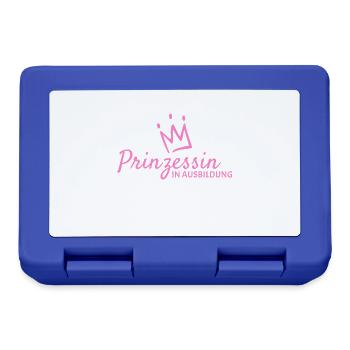 Prinzessin - Brotdose - Royalblau - Vorne