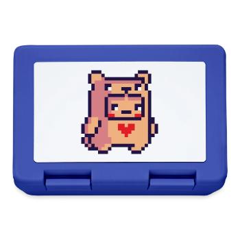 Pixel - Lunchbox - royal blue - Front