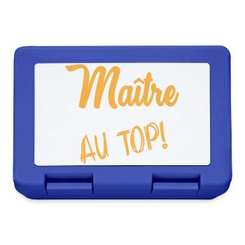 THANK YOU. MASTER. - Lunchbox - royal blue - Front