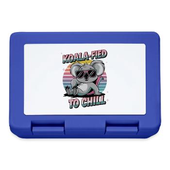 Koala-fied To Chill - Lunchbox - royal blue - Front