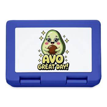 Avo Great Day! - Lunchbox - royal blue - Front