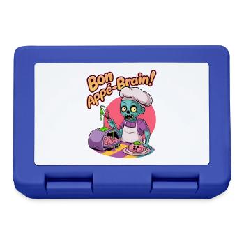 Bon Appé-brain! - Lunchbox - royal blue - Front