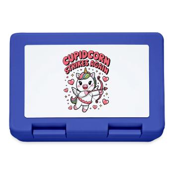 Cupidcorn Strikes Again - Lunchbox - royal blue - Front