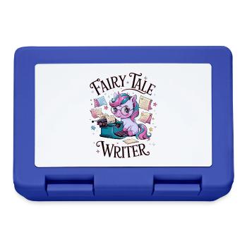 Fairy Tale Writer - Lunchbox - royal blue - Front