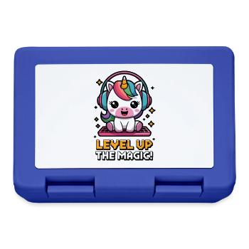 Level Up The Magic! - Lunchbox - royal blue - Front
