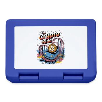 The Crypto Ride - Lunchbox - royal blue - Front
