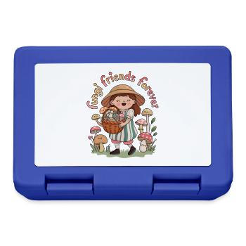 Fungi Friends Forever - Lunchbox - royal blue - Front