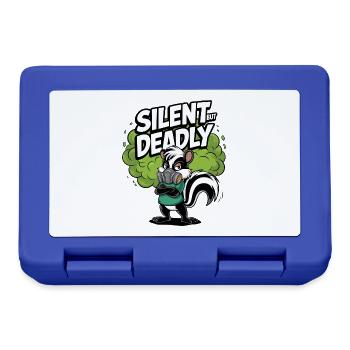Silent But Deadly - Lunchbox - royal blue - Front