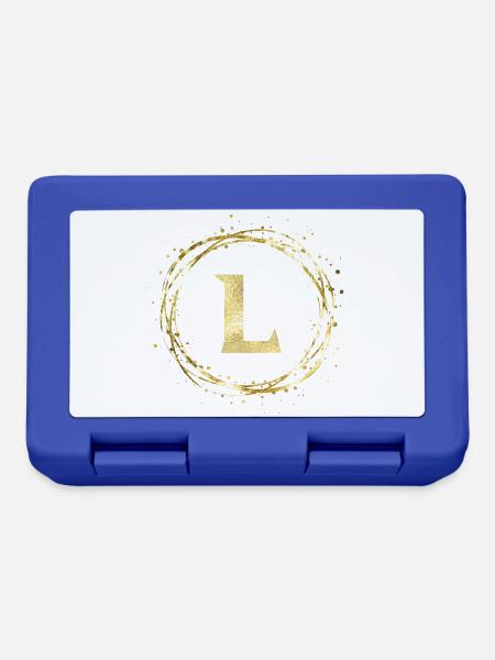 L - Brotdose - Royalblau