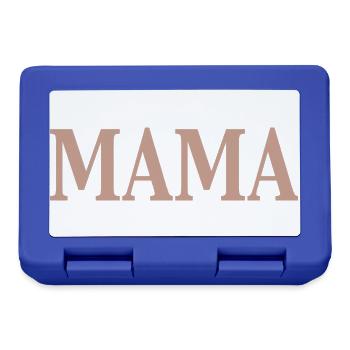 Mama - Brotdose - Royalblau - Vorne