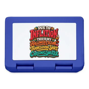 Inflation Holiday Mashup Shirt - Brotdose - Royalblau - Vorne