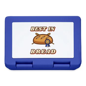 Bestes im Brot - Brotdose - Royalblau - Vorne