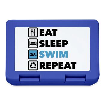 SWIM Active Living: Sportikonen - Brotdose - Royalblau - Vorne