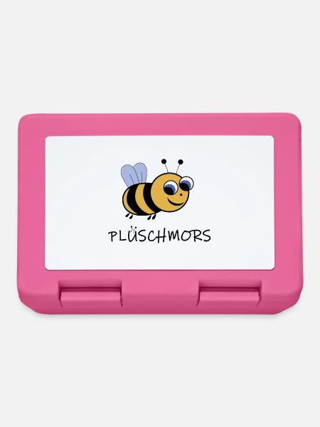 PLATTDEUTSCH PLÜSCHMORS JUNGE HUMMEL BIENE SHIRT - Brotdose - Pink