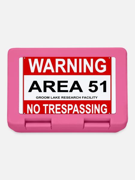 AREA 51 Shield - Lunchbox - pink