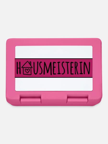 Hausmeisterin - Brotdose - Pink