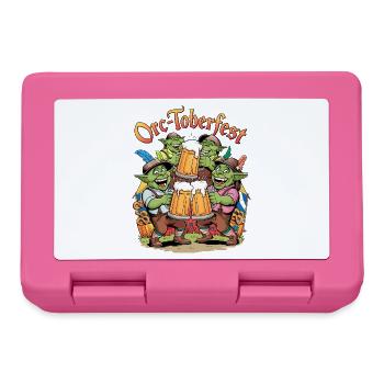 Orc-toberfest - Boîte à goûter - rose - Devant