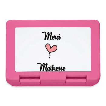 MISTRESS. THANK YOU. THANK YOU MISTRESS - Lunchbox - pink - Front