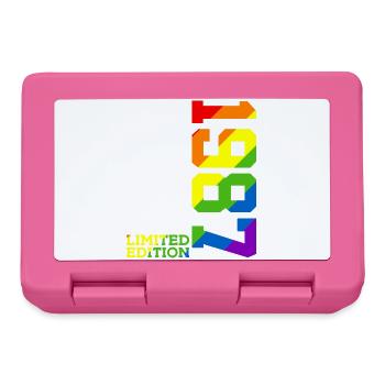 FIERTÉ QUEER IREN-CIEL 39E ANNIVERSAIRE DE L’ENVERGURE LGBTQ 1987 - Boîte à goûter - rose - Devant