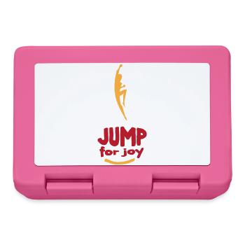 Jump For Joy par JoEp Skate - Boîte à goûter - rose - Devant