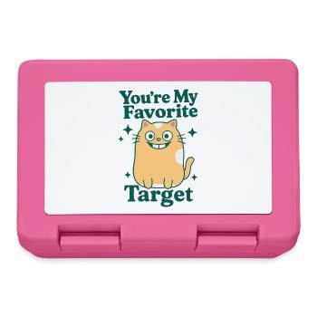 You're My Favorite Target - Brotdose - Pink - Vorne