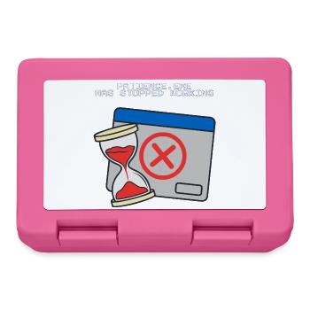 Patience.exe hat aufgehört, komisch zu funktionieren - Brotdose - Pink - Vorne