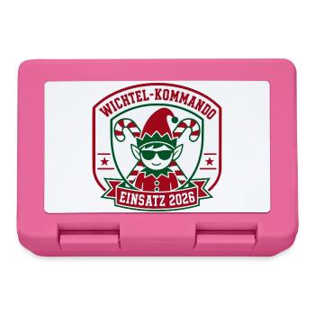 Wichtel-Kommando Einsatz 2026 - Brotdose - Pink - Vorne