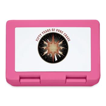 Fünfzig Jahre reiner Chaos - Brotdose - Pink - Vorne