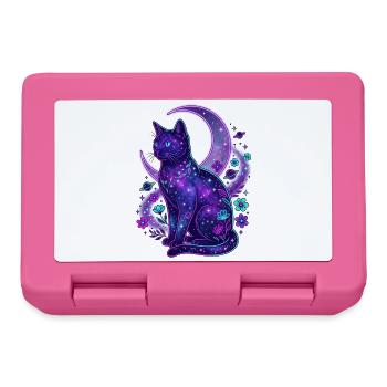 Galaktische Mondkatze - Brotdose - Pink - Vorne