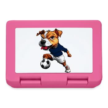 JRT Fussball - Brotdose - Pink - Vorne