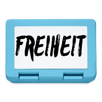 Freiheit - Brotdose - Saphirblau - Vorne