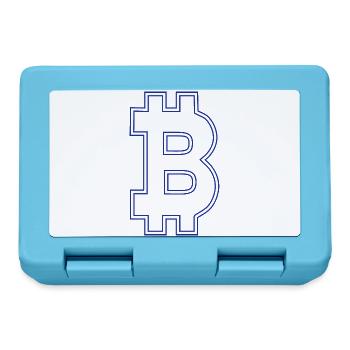 Bitcoin bitcoin BITCOIN Bitcoin - Brotdose - Saphirblau - Vorne
