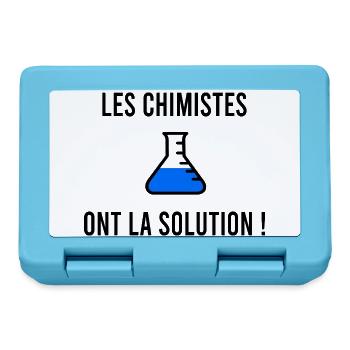 Humor von Chemikern - Brotdose - Saphirblau - Vorne
