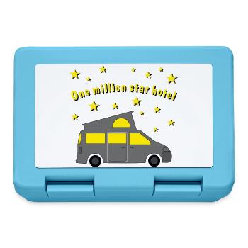 one million star hotel - Brotdose - Saphirblau - Vorne