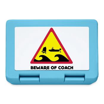 Beware Of Coach - Opti Edition - Brotdose - Saphirblau - Vorne