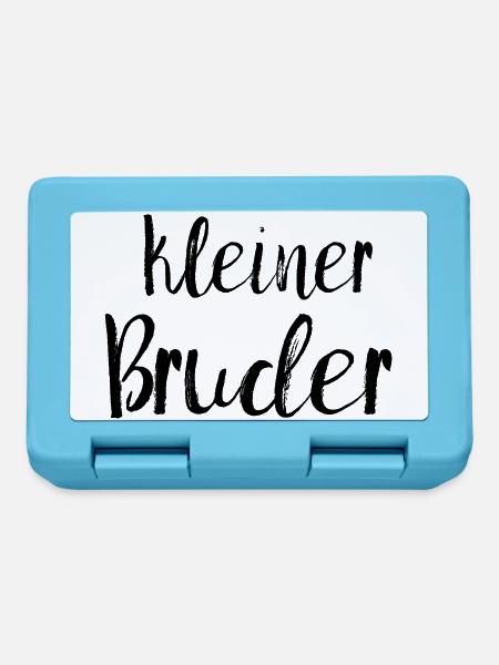 kleiner Bruder - Brotdose - Saphirblau