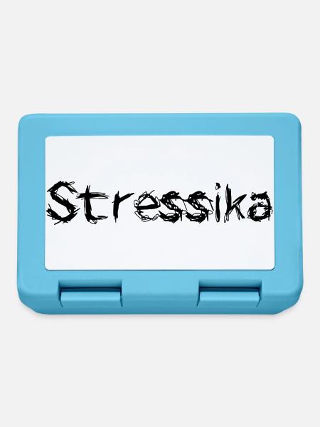 Stressika - Brotdose - Saphirblau