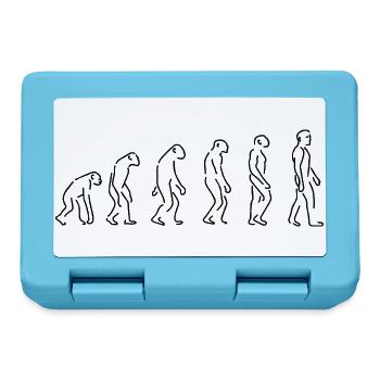 Evolution - Boîte à goûter - bleu saphir - Devant