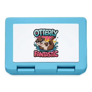 Otterly Fantastic - Lunchbox - sapphire blue - Front