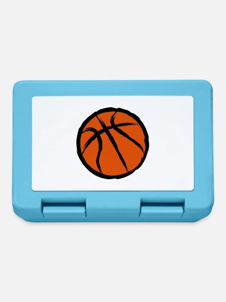 Basketball - Brotdose - Saphirblau