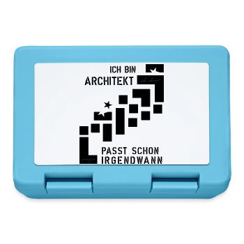Architekt - Brotdose - Saphirblau - Vorne