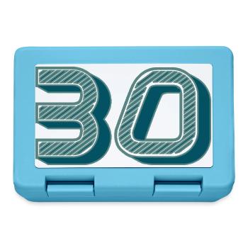 30. 30 YEARS. 30th ANNIVERSARY. 30 YEARS ANNIVERSARY. - Lunchbox - sapphire blue - Front