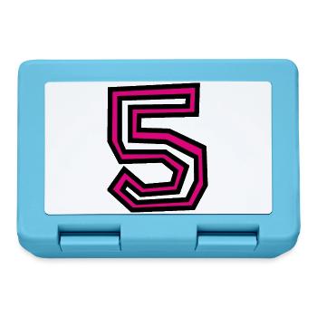 5 - Lunchbox - sapphire blue - Front