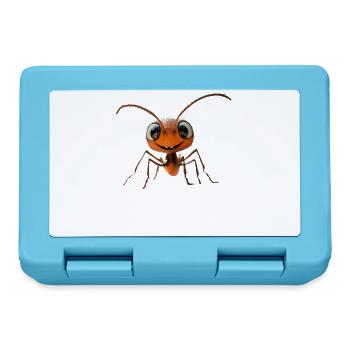 Ant Forest Ant Fire Ant Insect Cute Ants - Lunchbox - sapphire blue - Front
