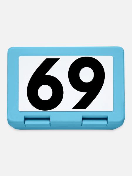 69 - Brotdose - Saphirblau