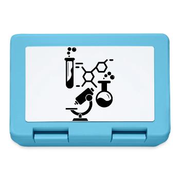 Neurons Chemistry Science Periodic Table Laboratory - Lunchbox - sapphire blue - Front