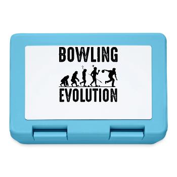 Bowling - Brotdose - Saphirblau - Vorne