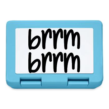 brrm brrm - Lunchbox - sapphire blue - Front