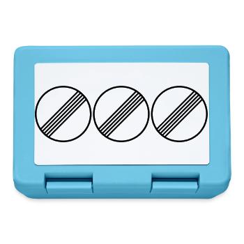 UNLIMITED TRIO by Unlimited Apparel - Lunchbox - sapphire blue - Front