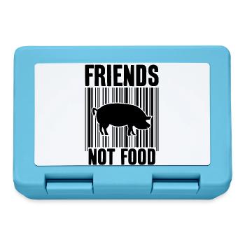 FRIENDS NOT FOOD VEGAN - Lunchbox - sapphire blue - Front